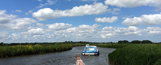 Yachting on the Norfolk Broads